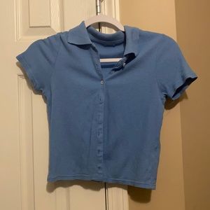 Brandy Melville. Blue. Button-up